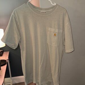 Carhartt Men's Light Gray Short Sleeve Tee